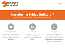 Tablet Screenshot of bridgebuilderskcm.com
